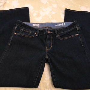 GAP 1969 Curvy boot cut jean 30A